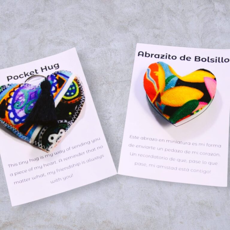 ¡Hacé abrazitos de bolsillo y repartí amor en miniatura!