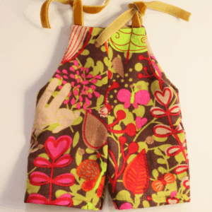 Overol para tus Animalitos de Tela