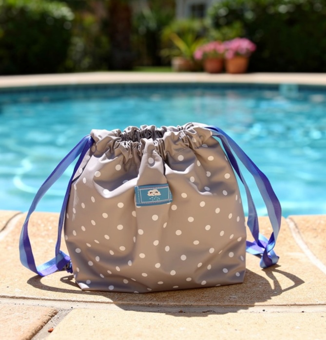 Cómo hacer una Bolsa Playera IMPERMEABLE (Tutorial Paso a Paso)