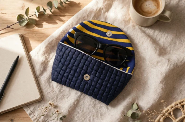 Estuche Acolchado para Lentes | Costura Express con Cierre Oculto